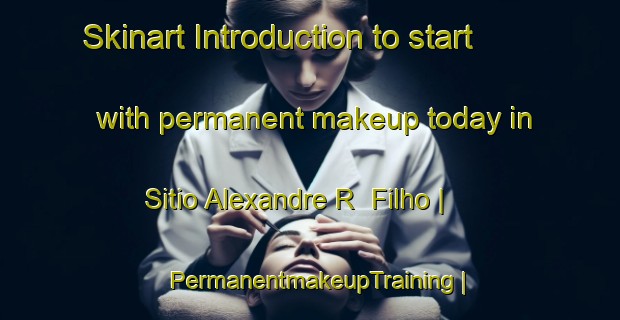 Skinart Introduction to start with permanent makeup today in Sitio Alexandre R  Filho | PermanentmakeupTraining | PermanentmakeupClasses | SkinartTraining-Brazil